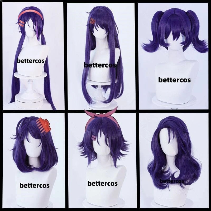 w,3;d'6.c\f/New7 Styles Game M - огляд і ціна Anime Cosplay Blue Hair
