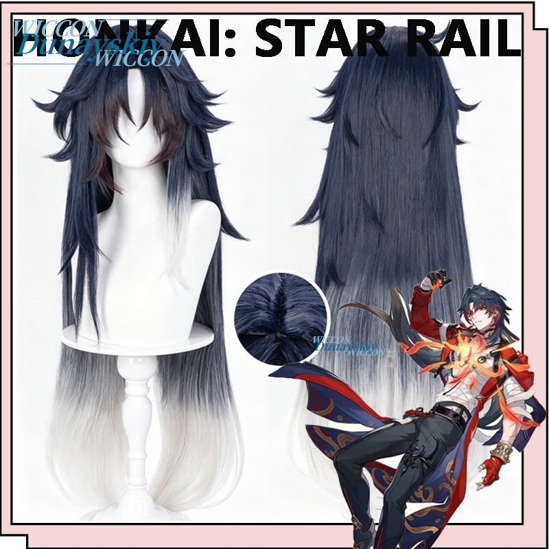 Game Honkai Star Rail Mortenax - огляд і ціна Anime Cosplay Blue Hair