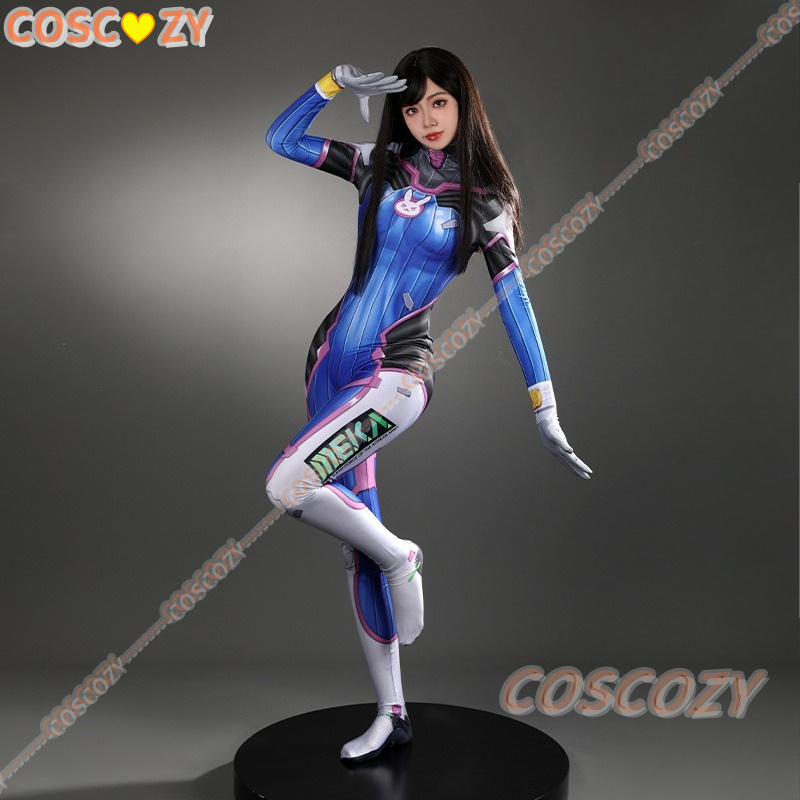 Women Dva Cosplay Complete Out - огляд і ціна Anime Cosplay Jumpsuit