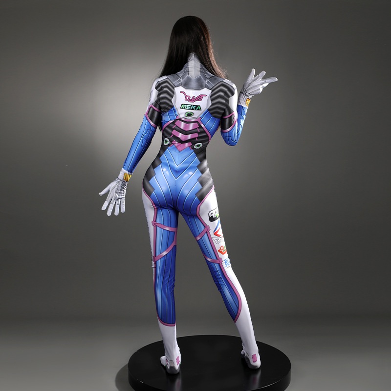 Women Dva Cosplay Complete Out - огляд і ціна Anime Cosplay Jumpsuit